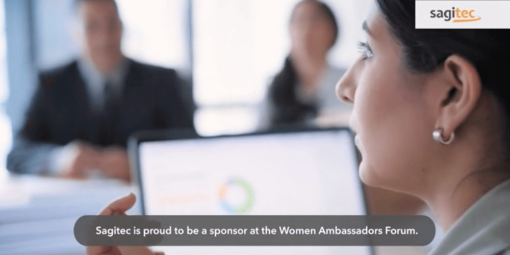SAGITEC IS PROUD TO BE A SPONSOR AT THE WOMEN AMBASSADORS FORUM